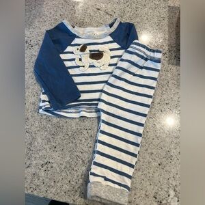 Mud Pie Outfit baby boy 6-9 months